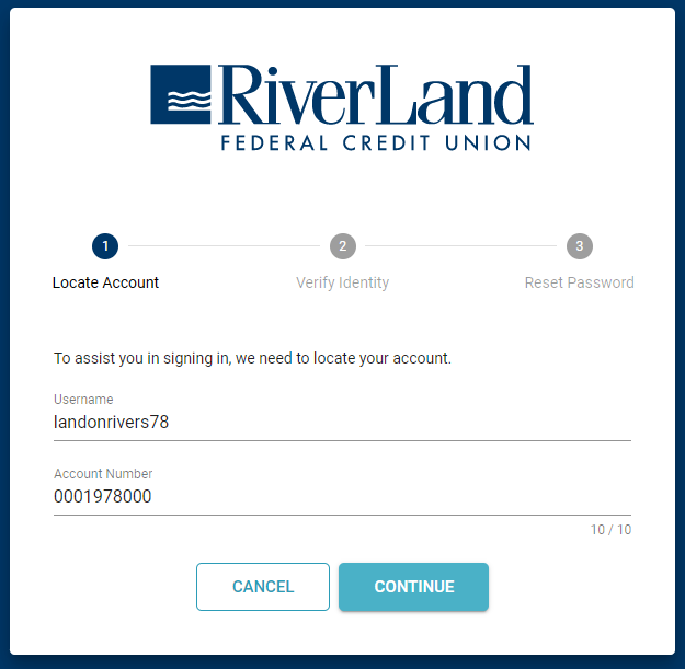 Reset Password